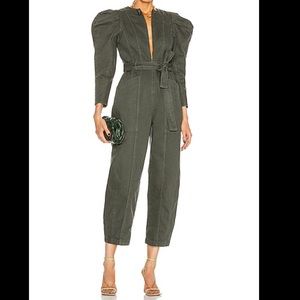 Ulla Johnson Pascal Jumpsuit In Green